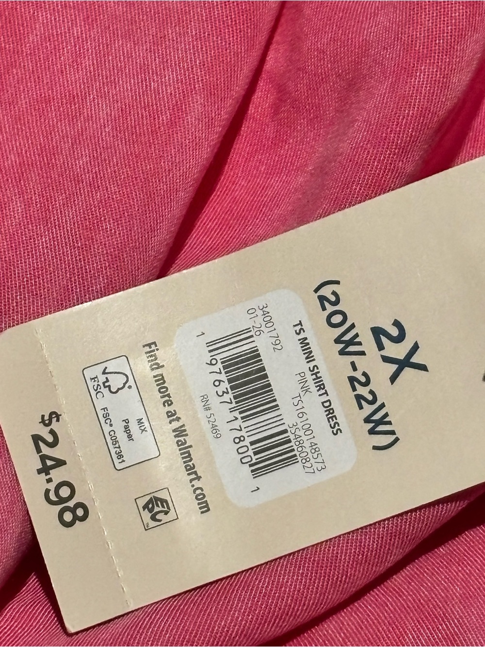 Terra & Sky Button Up Dress NWT - Picture 7 of 7